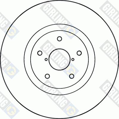 Girling 6049495 - Bremžu diski autodraugiem.lv