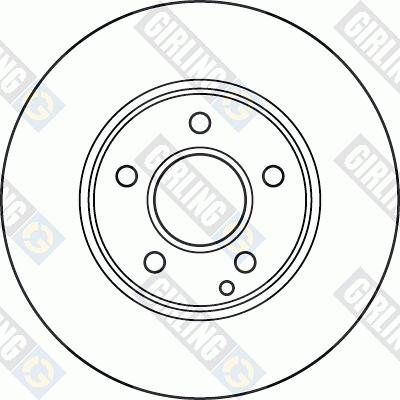 Girling 6049471 - Bremžu diski autodraugiem.lv