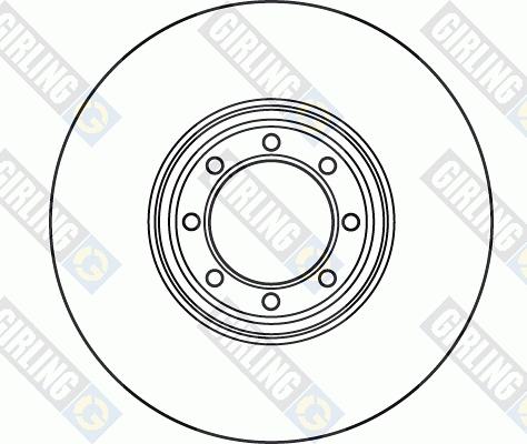Girling 6049855 - Bremžu diski autodraugiem.lv