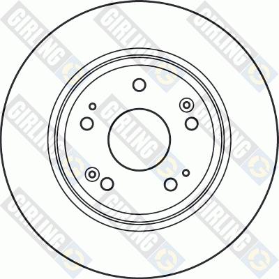 Girling 6049824 - Bremžu diski autodraugiem.lv