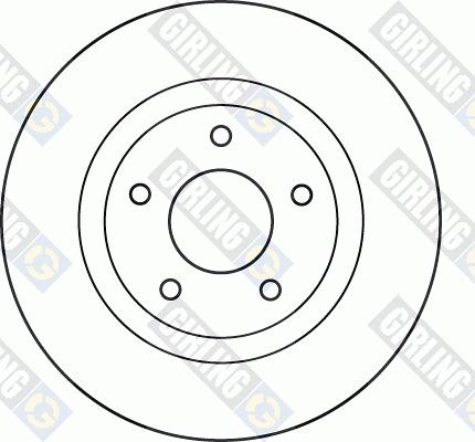 Girling 6049321 - Bremžu diski autodraugiem.lv