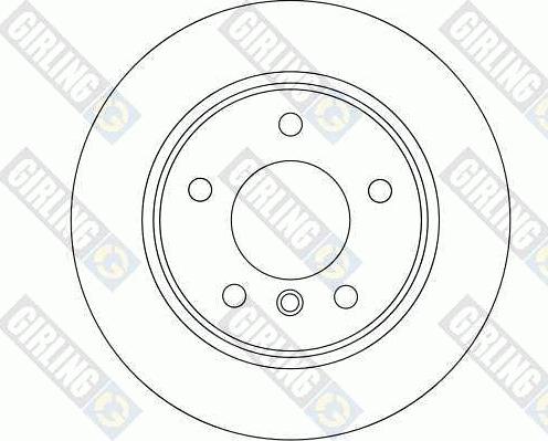 Girling 6044484 - Bremžu diski autodraugiem.lv