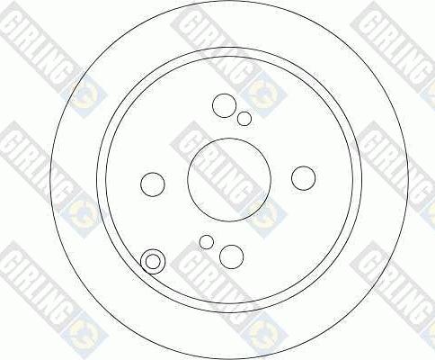 Girling 6044044 - Bremžu diski autodraugiem.lv