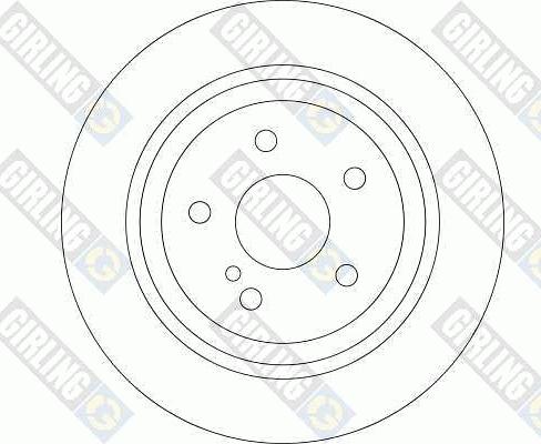 Girling 6044372 - Bremžu diski autodraugiem.lv