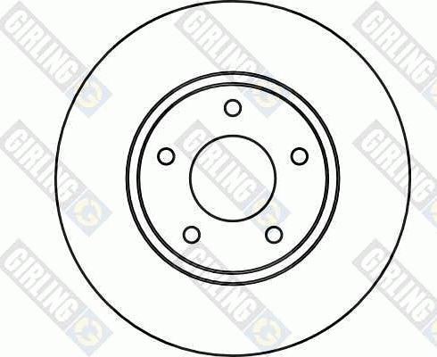Girling 6040951 - Bremžu diski autodraugiem.lv