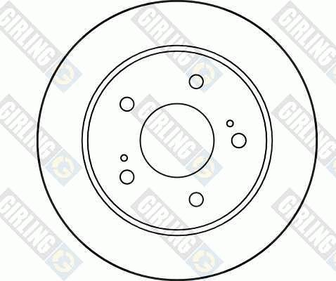 Girling 6040014 - Bremžu diski autodraugiem.lv