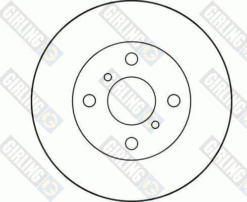 Girling 6040071 - Bremžu diski autodraugiem.lv
