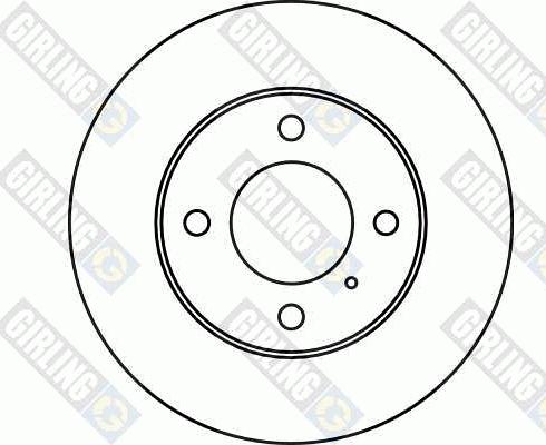 Girling 6040213 - Bremžu diski autodraugiem.lv