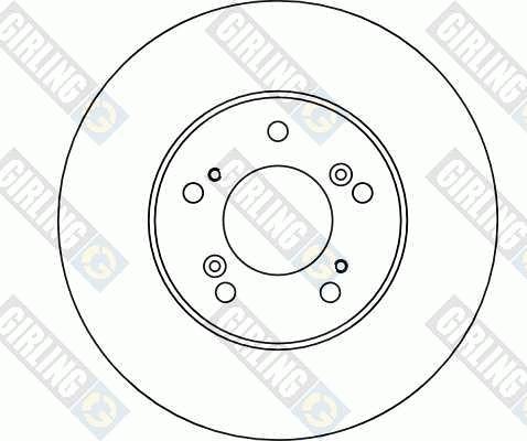 Girling 6040281 - Bremžu diski autodraugiem.lv