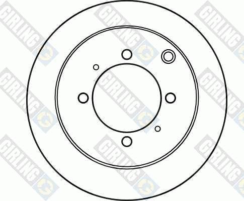 Girling 6041934 - Bremžu diski autodraugiem.lv