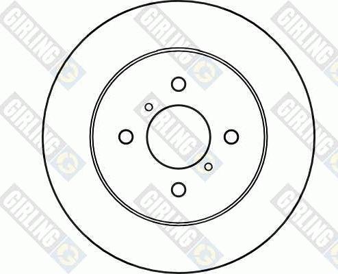 Girling 6041551 - Bremžu diski autodraugiem.lv