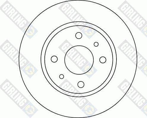 Girling 6041081 - Bremžu diski autodraugiem.lv
