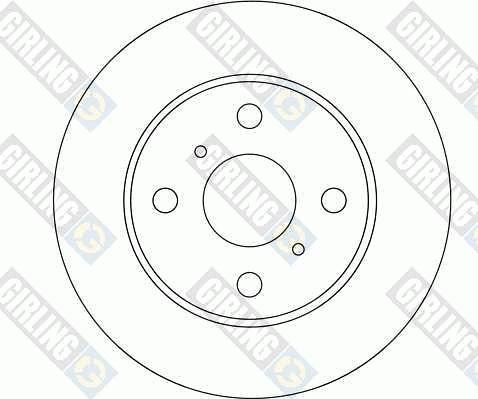 Girling 6041121 - Bremžu diski autodraugiem.lv