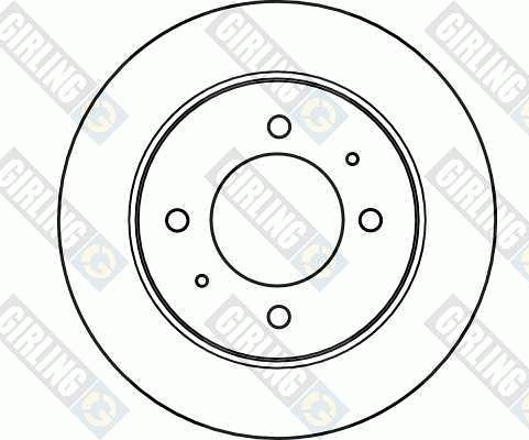 Girling 6041224 - Bremžu diski autodraugiem.lv