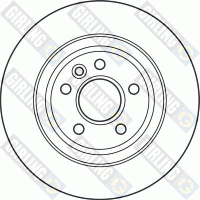 Girling 6048444 - Bremžu diski autodraugiem.lv