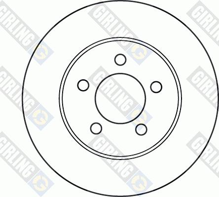 Girling 6048855 - Bremžu diski autodraugiem.lv