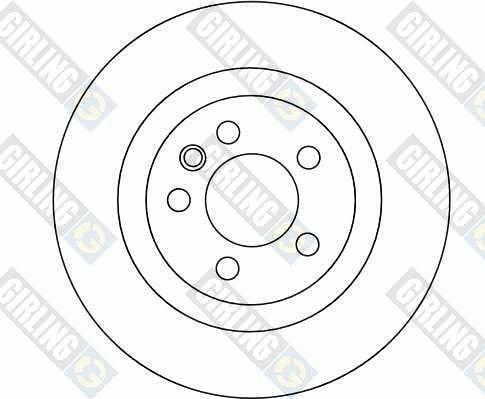 Girling 6043435 - Bremžu diski autodraugiem.lv