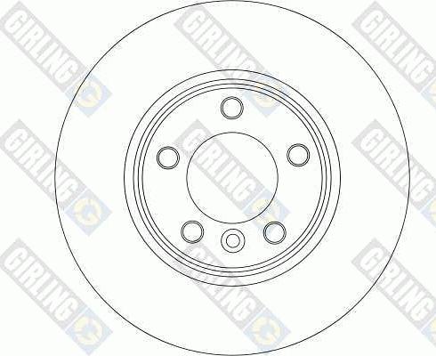 Girling 6043591 - Bremžu diski autodraugiem.lv
