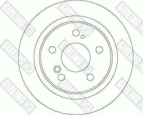 Girling 6043552 - Bremžu diski autodraugiem.lv