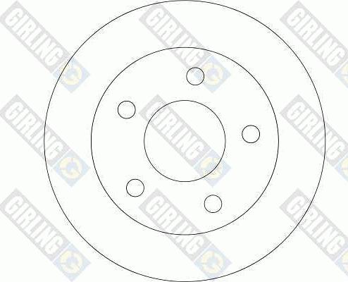 Girling 6043574 - Bremžu diski autodraugiem.lv