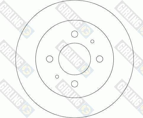 Girling 6043194 - Bremžu diski autodraugiem.lv