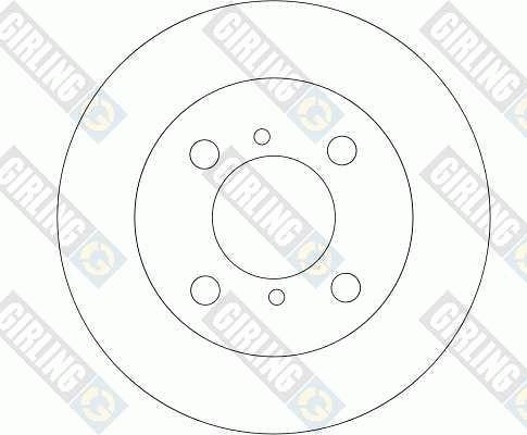 Girling 6043151 - Bremžu diski autodraugiem.lv