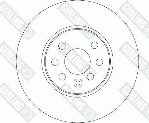 Girling 6043181 - Bremžu diski autodraugiem.lv