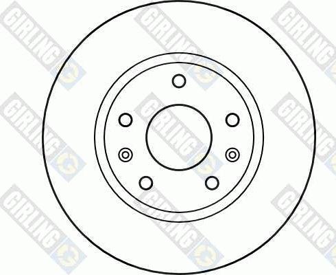 Girling 6042211 - Bremžu diski autodraugiem.lv