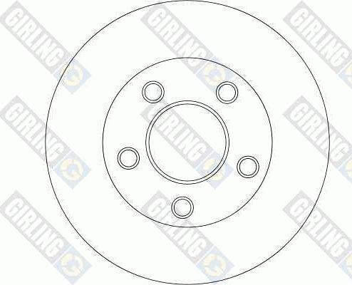 Girling 6042735 - Bremžu diski autodraugiem.lv