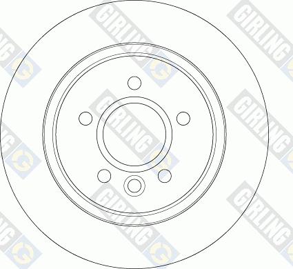 Girling 6065354 - Bremžu diski autodraugiem.lv