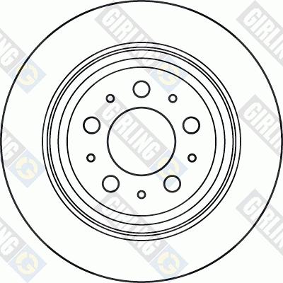 Girling 6060484 - Bremžu diski autodraugiem.lv