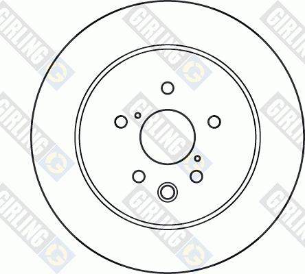 Girling 6060632 - Bremžu diski autodraugiem.lv