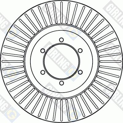 Girling 6060085 - Bremžu diski autodraugiem.lv