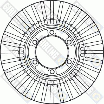 Girling 6060071 - Bremžu diski autodraugiem.lv