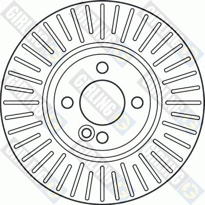 Girling 6060101 - Bremžu diski autodraugiem.lv