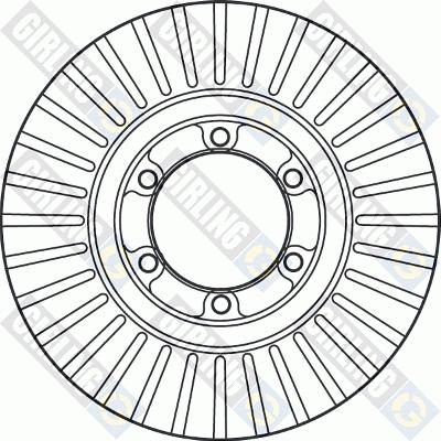 Girling 6060221 - Bremžu diski autodraugiem.lv
