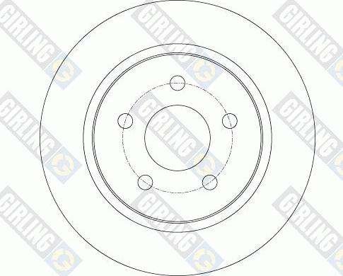 Girling 6061394 - Bremžu diski autodraugiem.lv