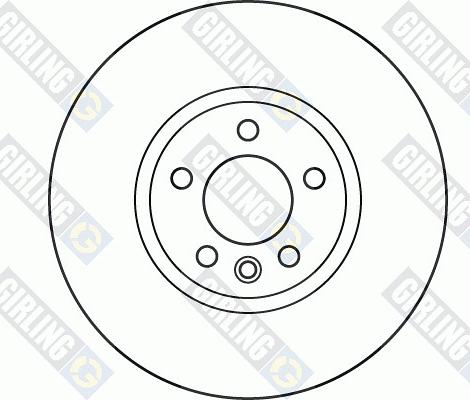 Girling 6061245 - Bremžu diski autodraugiem.lv