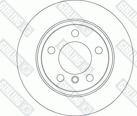 Girling 6063534 - Bremžu diski autodraugiem.lv