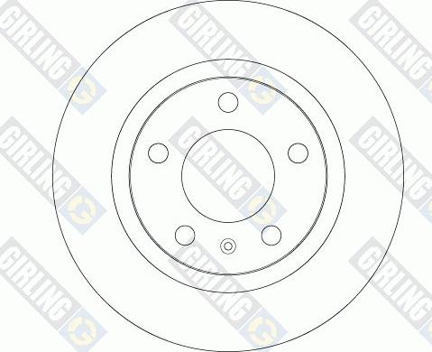 Girling 6063394 - Bremžu diski autodraugiem.lv