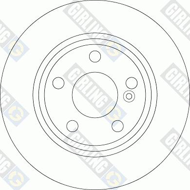 Girling 6063764 - Bremžu diski autodraugiem.lv