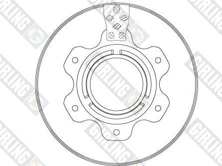Girling 6067435 - Bremžu diski autodraugiem.lv