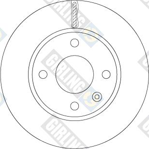 Girling 6067831 - Bremžu diski autodraugiem.lv