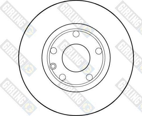 Girling 6015961 - Bremžu diski autodraugiem.lv