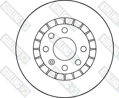 Girling 6016251 - Bremžu diski autodraugiem.lv