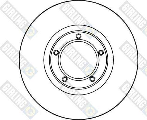 Girling 6016221 - Bremžu diski autodraugiem.lv