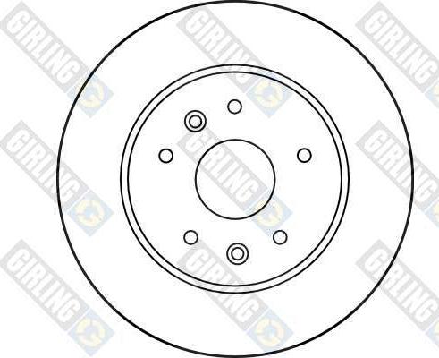 Girling 6010294 - Bremžu diski autodraugiem.lv