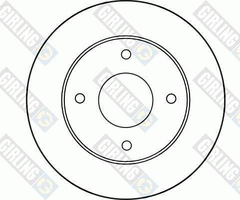 Girling 6030443 - Bremžu diski autodraugiem.lv