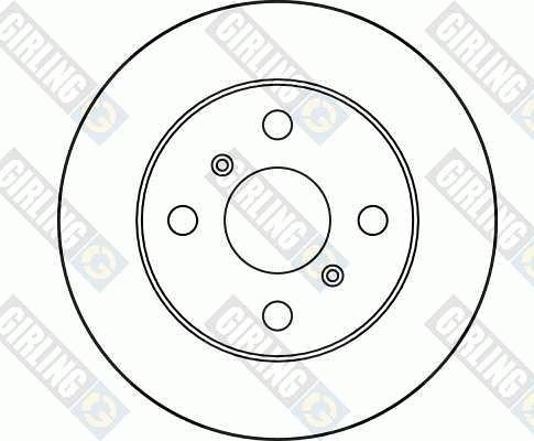 Girling 6030121 - Bremžu diski autodraugiem.lv