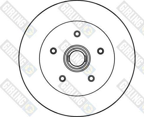 Girling 6025873 - Bremžu diski autodraugiem.lv